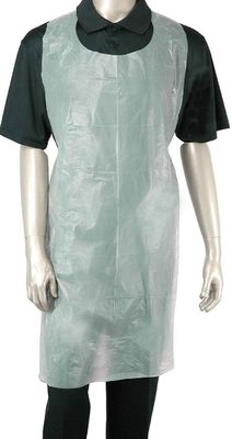 Delantales disponibles plásticos antibacterianos, delantales impermeables de la ropa protectora