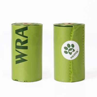 Productos herméticos del animal doméstico de Baggies de la basura del perrito 2020, bolsos biodegradables del impulso para el perro