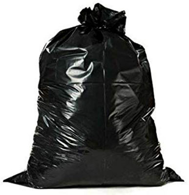 El galón claro 100 de los bolsos de basura 33 cuenta el plástico transparente grande que recicla bolsos de basura 33 x 39 claros