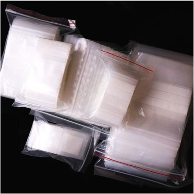 Bolsos  impermeables transparentes/bolsa plástica de la cerradura de la cremallera para la comida seca