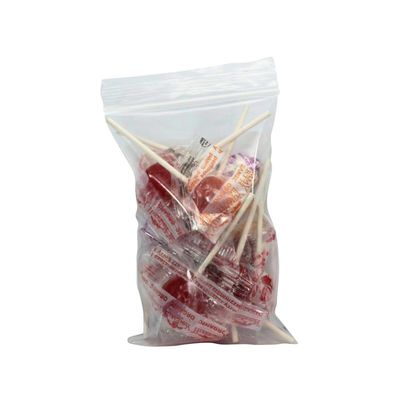 Bolsos  impermeables transparentes/bolsa plástica de la cerradura de la cremallera para la comida seca