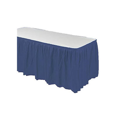 Falda plástica de la tabla del partido de la falda impermeable disponible de la tabla de los azules marinos