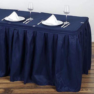 Falda plástica de la tabla del partido de la falda impermeable disponible de la tabla de los azules marinos