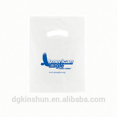 Logotipo de encargo reutilizable plástico del bolso de compras del LDPE/del HDPE para el colmado/el boutique