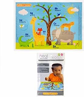 El safari Placemats disponible para las esteras de la sobremesa 60 para los niños embroma al bebé de los niños perfecto para utilizar como las esteras de lugar de los restaurantes