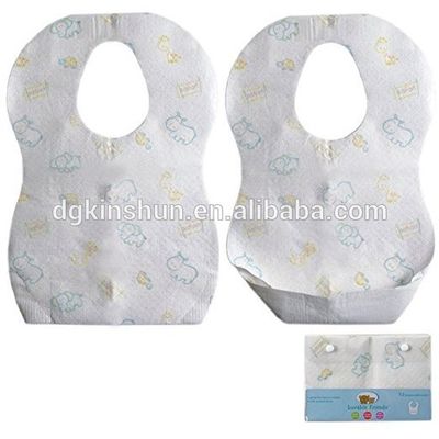 El pañuelo impermeable disponible del bebé babea los baberos con algodón orgánico
