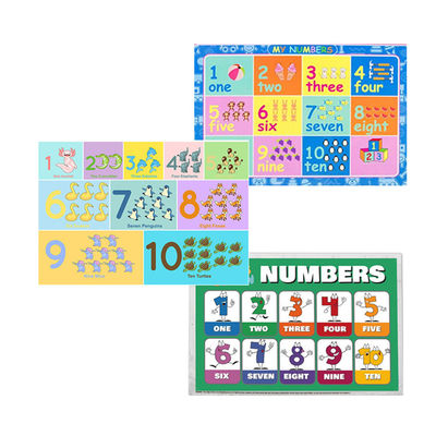 Esteras de tabla disponibles rectangulares, comensal impermeable Placemats de los niños