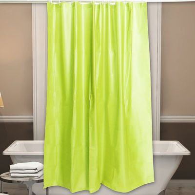 Color sólido reciclable de la cortina de ducha de PEVA para la pensión/el hotel