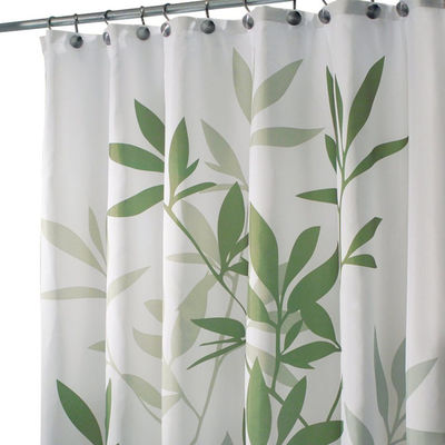 Cortina de ducha amistosa de Eco PEVA, cortina de ducha resistente de la tela de agua
