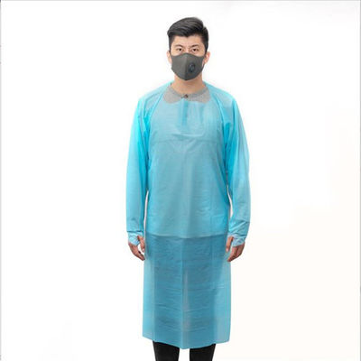 Vestido disponible protector del aislamiento del CPE del hospital con las mangas largas