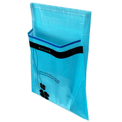 bolso de basura disponible de los 25*30cm con la etiqueta engomada auta-adhesivo