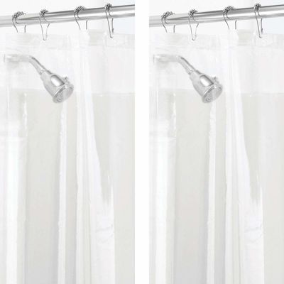 Trazador de líneas de alta calidad de la ducha del hidrófugo para la cortina de ducha larga del cuarto de baño hecha de PEVA Molde-libre elegante