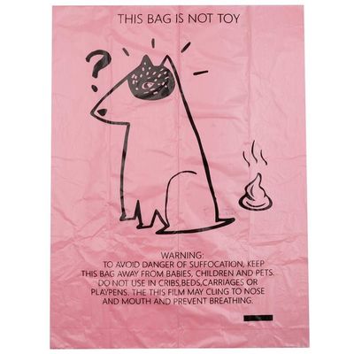 La basura impresa logotipo de encargo biodegradable del animal doméstico del bolso del impulso del perro del fabricante PE empaqueta