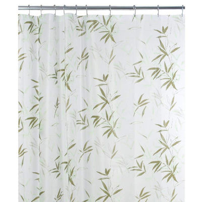 Cortina de ducha impermeable elegante personalizada de PEVA, cortina de ducha de Hookless