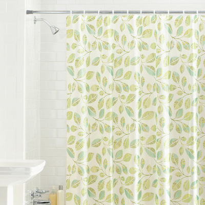 Cortina de ducha impermeable elegante personalizada de PEVA, cortina de ducha de Hookless