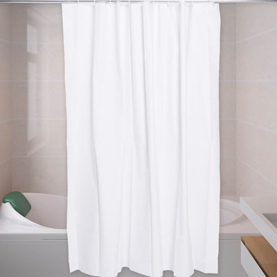 Cortina de ducha inodora del plástico transparente lavable a máquina con diseño altamente compatible