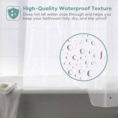 72&quot; x 72&quot; cortinas de ducha inodoras impermeables resistentes del cuarto de baño del moho