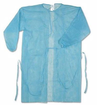 Resistente flúido del vestido disponible no tóxico del CPE con los puños elásticos
