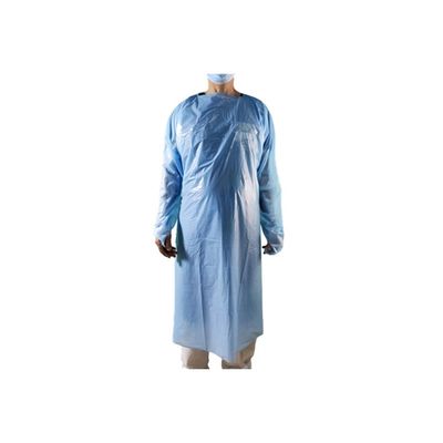 Vestido disponible del aislamiento del CPE de la prenda impermeable no estéril material del vestido